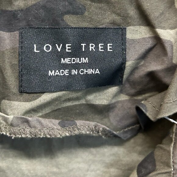 Love Tree camouflage jacket SIZE MEDIUM - Picture 3 of 4